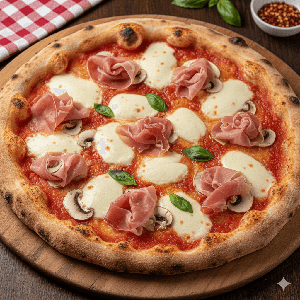 Prosciutto e Funghi